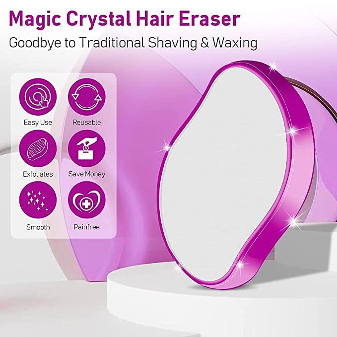 Magic Crystal Hair Remover for Arms, Legs, Back and more