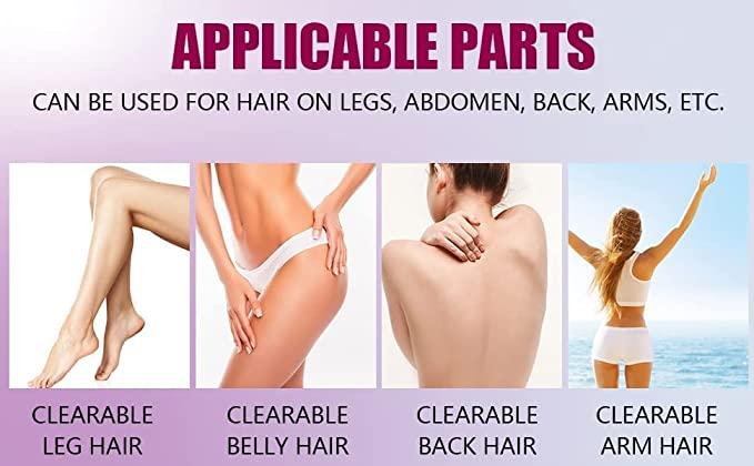 Magic Crystal Hair Remover for Arms, Legs, Back and more