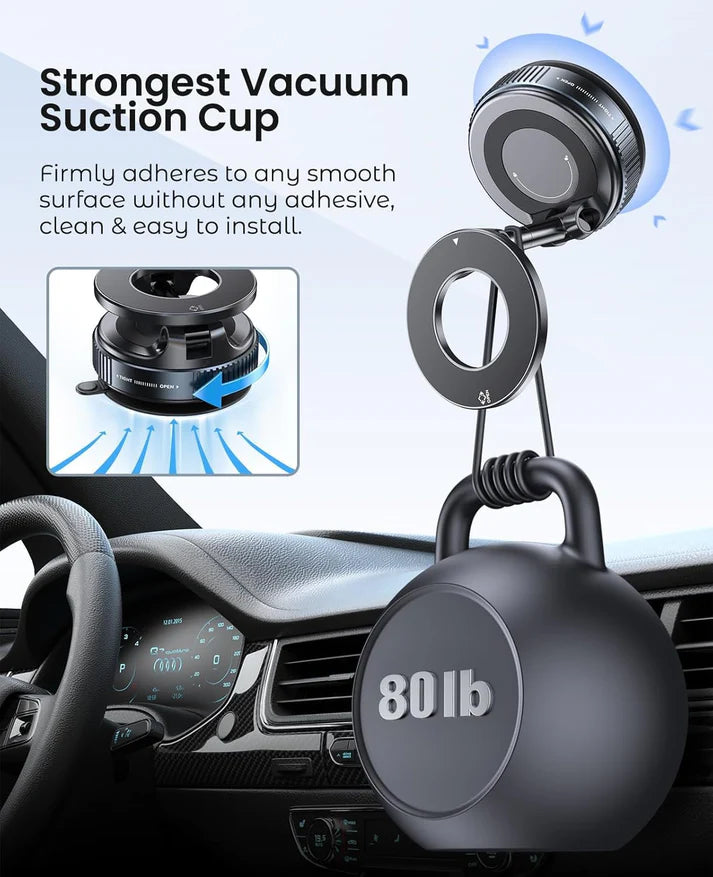 Vacuum Suction Magnetic Bracket
